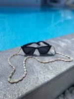 łańcuszek do okularów muszelki