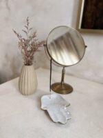 podstawka ceramiczna biała palo santo