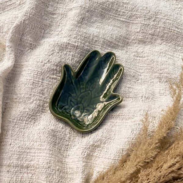 podstawka pod kadzidełko ceramiczna