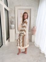 narzutka z wzorami boho