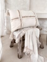 poszewka boho prostokątna muszle