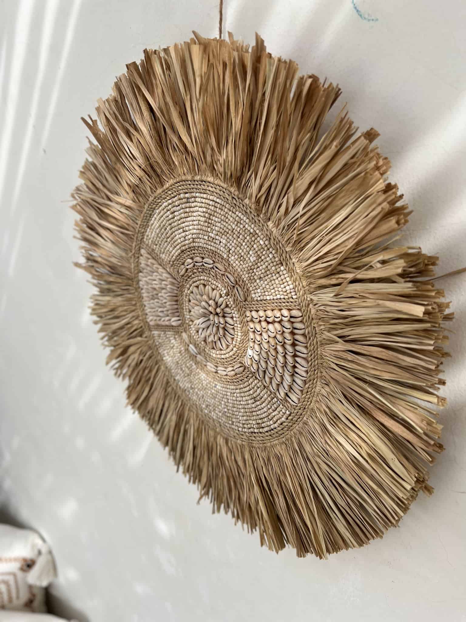 dekoracja-na-sciane-boho (1) dekoracja ścienna boho z muszelek