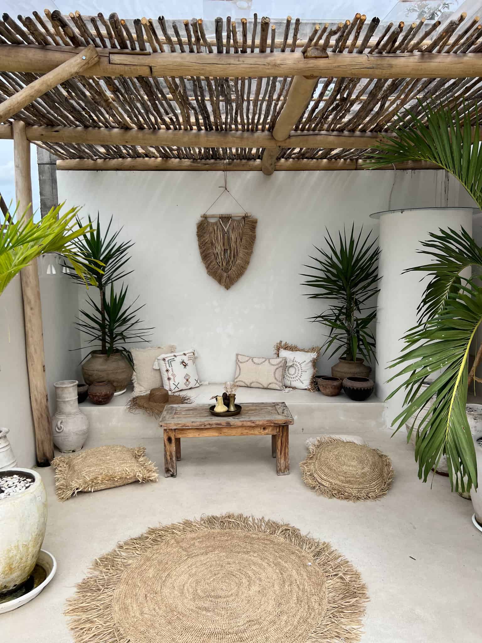 dekoracja-boho-wiszaca-slomkowa (2) dekoracja ścienna z liści