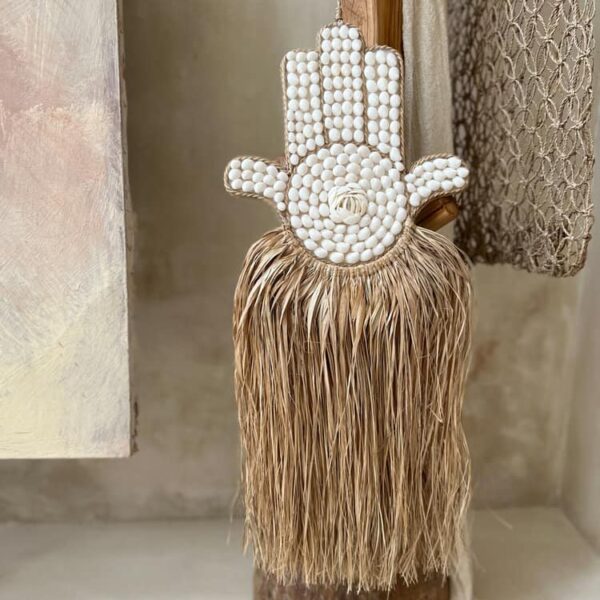 dekoracja w kształcie ręki fatimy