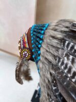 ręcznie robiony pióropusz festiwal