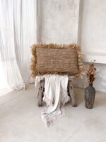 poszewka boho prostokątna słomka