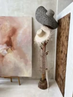 kapelusz plażowy duży