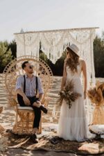 makrama na ślub pleciona