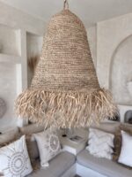 lampa boho 50cm z frędzlami