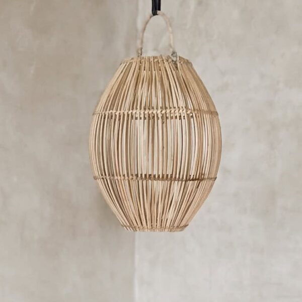 klosz rattanowy wiszacy