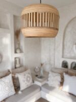 lampa bambusowa wisząca