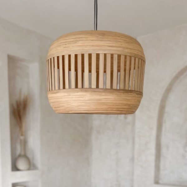 lampa bambusowa wisząca