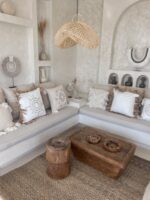 lampa rattanowa boho wisząca