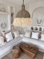 Abażur w stylu boho