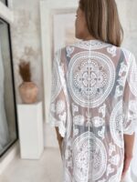 narzutka plażowa koronkowa boho