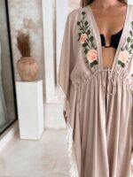 tunika z frędzlami plażowa