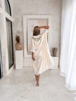 tunika plażowa boho narzutka