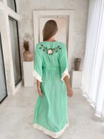 tunika plażowa boho z fredzlami