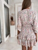 letnia krótka sukienka boho