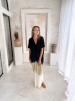 luźna długa sukienka letnia