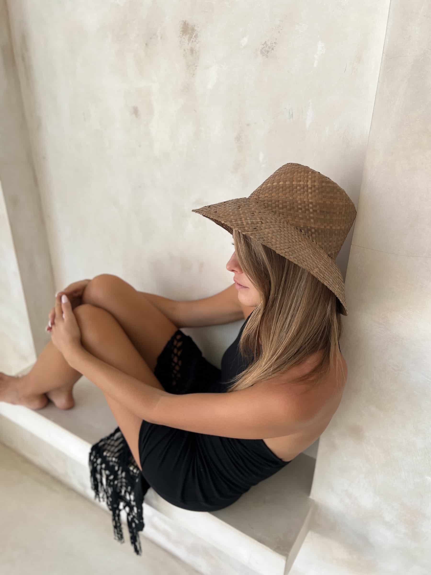 kapelusz-bucket-brazowy-pleciony (4) kapelusz bucket słomkowy