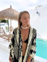 Double Kauri Shell Choker – Layered Boho Beach Style - Image 2
