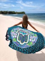 pareo plażowe chusta na plażę boho