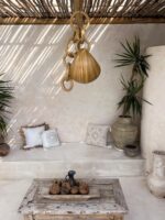 dekoracja wisząca bambusowa