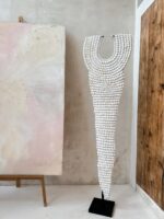 dekoracja z muszli duża styl etniczny