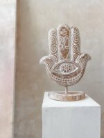 dekoracja stojąca, ręka fatimy