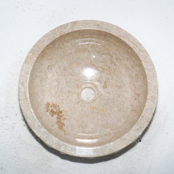 umywalka okrągła z marmur