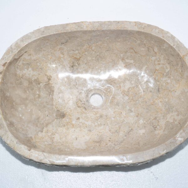 umywalka marmurowa nablatowa kamienna