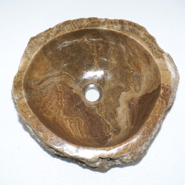 umywalka kamienna ciemna