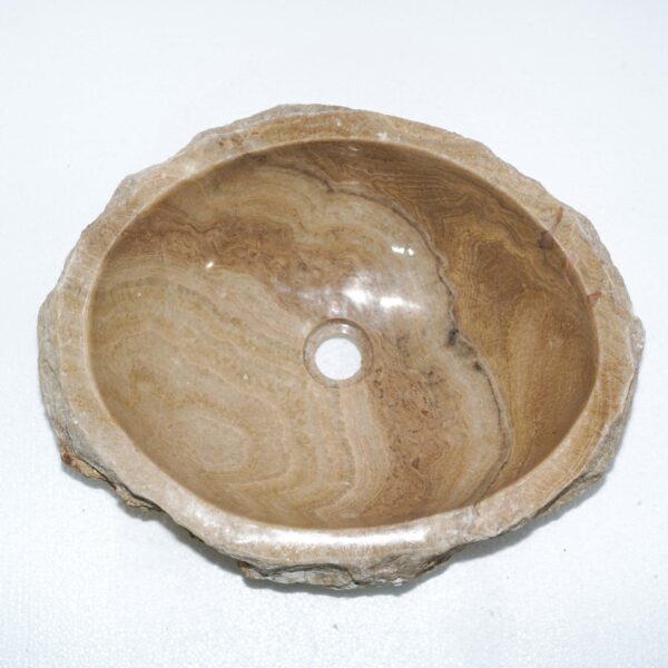 kamienna umywalka onyks