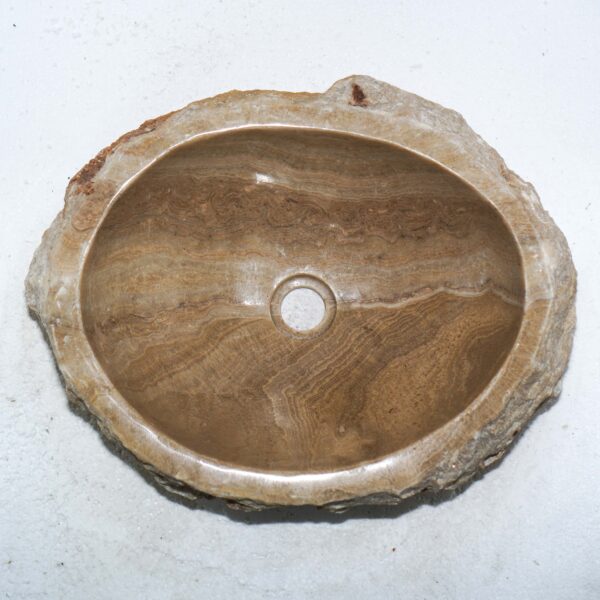 umywalka kamienna ciemna