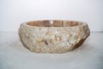 umywalka okrągła nablatowa kamienna